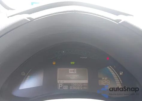 2017 Nissan Leaf S z USA, uszkodzony, nr VIN 1N4BZ0CP1HC309791